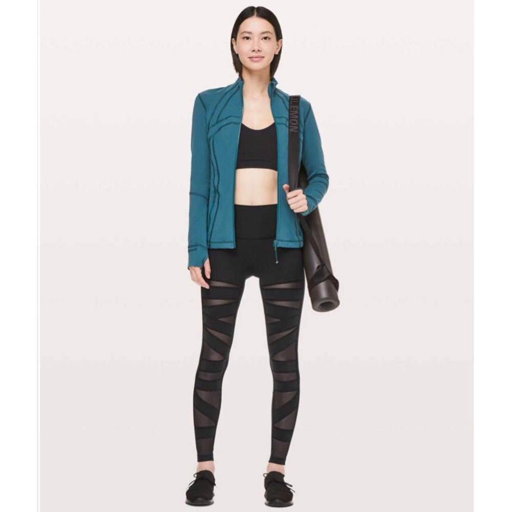 LULULEMON Wunder Under High-Rise Tech Mesh (black)